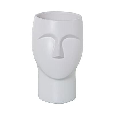 AlexandreHouse WAZON CERAMICZNY 24 CM SZEROKI BL MATOWY AlexandreHouse WAZON CERAMICZNY 24 CM SZEROKI BL MATOWY