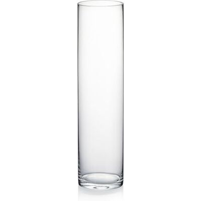WGVI Cylindryczny wazon, 7,6 x 30 cm (szer. x wys.), przezroczysty pączek, wąski szklany świecznik, terrarium na wesele, przyjęcie, kwiaty, dekoracja do domu, biura, 1 sztuka WGVI Cylindryczny wazon, 7,6 x 30 cm (szer. x wys.), przezroczysty pączek, wąski szklany świecznik, terrarium na wesele, przyjęcie, kwiaty, dekoracja do domu, biura, 1 sztuka