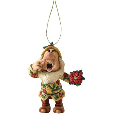 Enesco Disney Traditions Sneezy wisząca ozdoba, biała Enesco Disney Traditions Sneezy wisząca ozdoba, biała