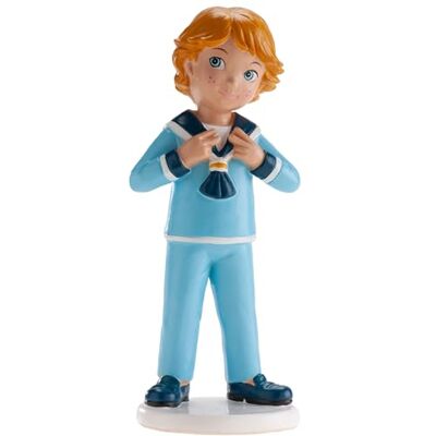 dekora Figurka cyjna na pierwszą komunię blond dziecko wykonane z żywicy ozdoba na ciasto wysokość 16 cm oryginalny i szczegółowy design nadaje się do kontaktu z żywnością dekora Figurka cyjna na pierwszą komunię blond dziecko wykonane z żywicy ozdoba na ciasto wysokość 16 cm oryginalny i szczegółowy design nadaje się do kontaktu z żywnością