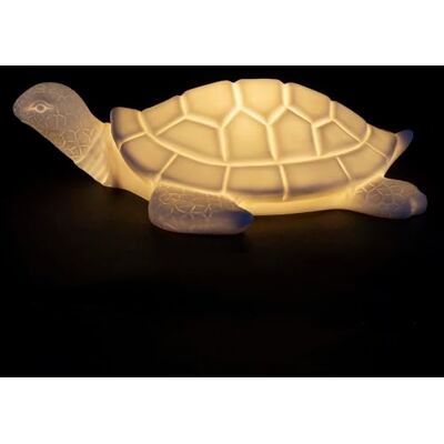 Tivoli Żółw morski LED dekoracyjny ceramiczny 24 x 18,5 x 6,5 cm, ocean Tivoli Żółw morski LED dekoracyjny ceramiczny 24 x 18,5 x 6,5 cm, ocean