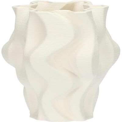 rituali domestici Wazon Deco Origami M ceramiczny 23,5 x 23,5 cm, głębokość 20,5 cm, kolekcja fabularna rituali domestici Wazon Deco Origami M ceramiczny 23,5 x 23,5 cm, głębokość 20,5 cm, kolekcja fabularna