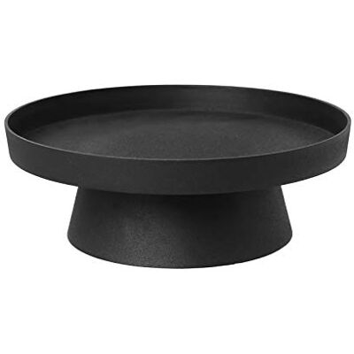 Broste Copenhagen Holger płyta na świece z aluminium w kolorze czarnym, wymiary: 35 cm x 35 cm x 12 cm, 71177622 Broste Copenhagen Holger płyta na świece z aluminium w kolorze czarnym, wymiary: 35 cm x 35 cm x 12 cm, 71177622