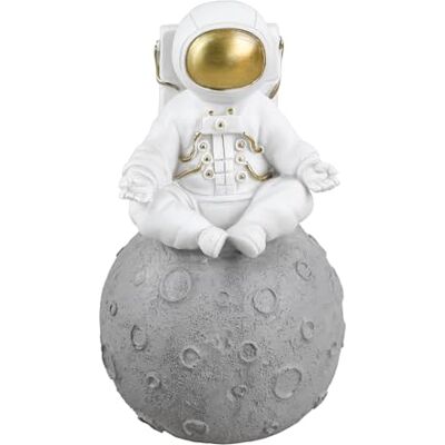 Colias Wing Astronauta i planeta posągi rzeźba figurka ozdoba akcesoria na biurko dekoracja stołu moneta bank-siedzenie złoto Colias Wing Astronauta i planeta posągi rzeźba figurka ozdoba akcesoria na biurko dekoracja stołu moneta bank-siedzenie złoto