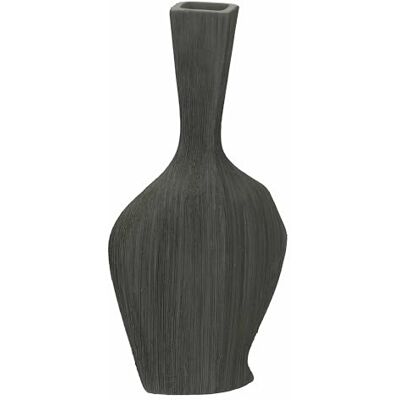 rituali domestici Wazon Deco średni kamionkowy kołnierz, 17 x 7,5 cm, głębokość 31 cm, kolekcja konopi rituali domestici Wazon Deco średni kamionkowy kołnierz, 17 x 7,5 cm, głębokość 31 cm, kolekcja konopi