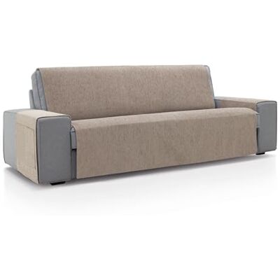 ECOMMERC3 Pokrowiec na sofę 3-osobową 160x220 cm Beżowy miękki w dotyku pokrowiec na sofę 100% Made in Hiszpania ECOMMERC3 Pokrowiec na sofę 3-osobową 160x220 cm Beżowy miękki w dotyku pokrowiec na sofę 100% Made in Hiszpania