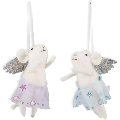Trimits Uroczysty Mysz Needle-Felting wełna zestaw: Kompletny zestaw do rękodzieła z instrukcją ozdoby choinkowe, ozdoby świąteczne, ozdoby świąteczne prezenty domowej roboty, bombki Trimits Uroczysty Mysz Needle-Felting wełna zestaw: Kompletny zestaw do rękodzieła z instrukcją ozdoby choinkowe, ozdoby świąteczne, ozdoby świąteczne prezenty domowej roboty, bombki