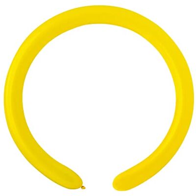 Ciao Koperta 100 balonów z naturalnego lateksu Premium Quality D4 (Ø 5cm / 2"), żółty Ciao Koperta 100 balonów z naturalnego lateksu Premium Quality D4 (Ø 5cm / 2"), żółty