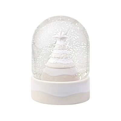 Villeroy & Boch – kula śnieżna Winter Glow, dekoracja świąteczna z porcelany Premium Villeroy & Boch – kula śnieżna Winter Glow, dekoracja świąteczna z porcelany Premium