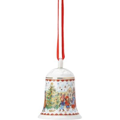 Hutschenreuther Dzwonek porcelanowy dzwonek bożonarodzeniowy 23 dzwonek porcelanowy Hutschenreuther Dzwonek porcelanowy dzwonek bożonarodzeniowy 23 dzwonek porcelanowy