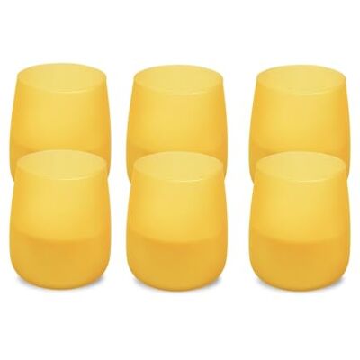 Spaas 6 x Świeca Zapachowa Citronella Soft Glow, około 38 Godzin, Jasnożółta, Lemon Breeze Spaas 6 x Świeca Zapachowa Citronella Soft Glow, około 38 Godzin, Jasnożółta, Lemon Breeze