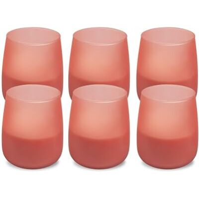 Spaas 6 x Świeca Zapachowa Citronella Soft Glow, około 38 Godzin, Bajkowy Róż, Summer Blossom Spaas 6 x Świeca Zapachowa Citronella Soft Glow, około 38 Godzin, Bajkowy Róż, Summer Blossom