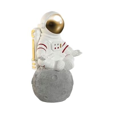 Esprit Figurka dekoracyjna Złoty Biały Astronauta 32,6 x 27,5 x 55,5 cm Esprit Figurka dekoracyjna Złoty Biały Astronauta 32,6 x 27,5 x 55,5 cm
