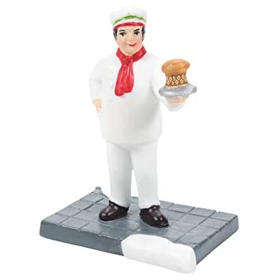 Department 56 Boże Narodzenie w mieście perfekcja na talerzu, figurka wiejska, 4 cm, wielokolorowa Department 56 Boże Narodzenie w mieście perfekcja na talerzu, figurka wiejska, 4 cm, wielokolorowa