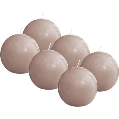 bolsius – gładka świeca kulista – Hellarosa – błyszcząca – 7 cm – 6 sztuk – 16 godzin – świece dekoracyjne – bez oleju palmowego – z naturalnym woskiem roślinnym bolsius – gładka świeca kulista – Hellarosa – błyszcząca – 7 cm – 6 sztuk – 16 godzin – świece dekoracyjne – bez oleju palmowego – z naturalnym woskiem roślinnym