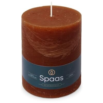 Spaas - Rustykalna świeca 100/130mm - Bordeaux - Typ świecy Spaas - Rustykalna świeca 100/130mm - Bordeaux - Typ świecy
