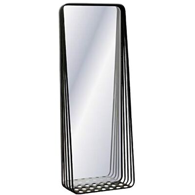 Carrick Design Lustro, metal, szary, jeden rozmiar Carrick Design Lustro, metal, szary, jeden rozmiar