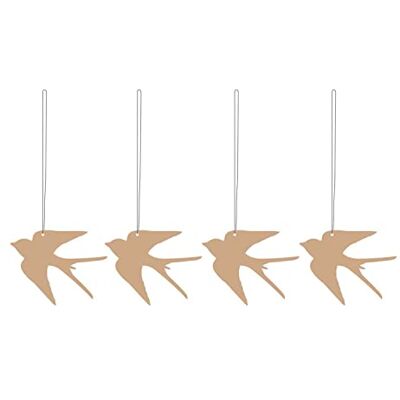 Cooee Design Dekoracja wielkanocna, stal nierdzewna, Cafe Au Lait, 1 cm Cooee Design Dekoracja wielkanocna, stal nierdzewna, Cafe Au Lait, 1 cm