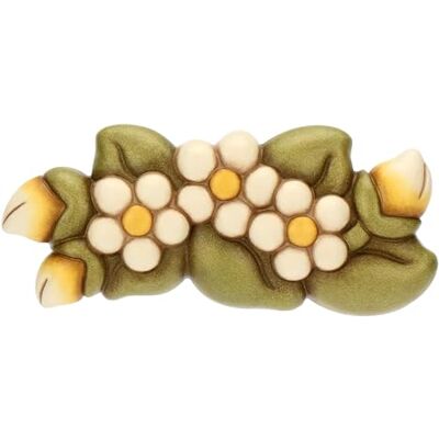 THUN Dekoracja ścienna Kwiatowa Ceramika Kolekcja Country Bloom 16,2 x 2,5 x 7,1 cm THUN Dekoracja ścienna Kwiatowa Ceramika Kolekcja Country Bloom 16,2 x 2,5 x 7,1 cm