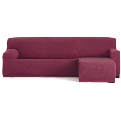 ECOMMERC3 Uniwersalny i wszechstronny pokrowiec na sofę Chaiselongue z prawej strony Pokrowiec na sofę Chaiselongue Bordowy, łatwy do nałożenia na oparcie, siedzisko i ramiona ECOMMERC3 Uniwersalny i wszechstronny pokrowiec na sofę Chaiselongue z prawej strony Pokrowiec na sofę Chaiselongue Bordowy, łatwy do nałożenia na oparcie, siedzisko i ramiona