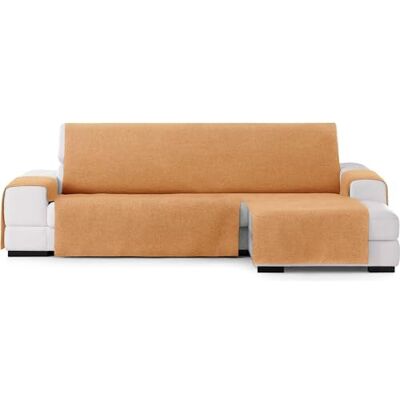 ECOMMERC3 Uniwersalny i wszechstronny pokrowiec na sofę Chaiselongue Extra Right Pokrowiec na sofę Szezlonga w kolorze musztardowym Łatwy w montażu na oparciu, siedzeniu i ramionach ECOMMERC3 Uniwersalny i wszechstronny pokrowiec na sofę Chaiselongue Extra Right Pokrowiec na sofę Szezlonga w kolorze musztardowym Łatwy w montażu na oparciu, siedzeniu i ramionach