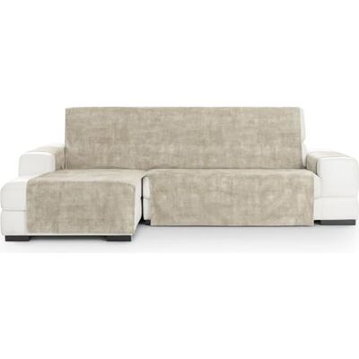 ECOMMERC3 Uniwersalny i wszechstronny pokrowiec na sofę Chaiselongue Extra Left Pokrowiec na sofę szezlongu-kolor ecru, łatwy do nałożenia na oparcie, siedzisko i ramiona ECOMMERC3 Uniwersalny i wszechstronny pokrowiec na sofę Chaiselongue Extra Left Pokrowiec na sofę szezlongu-kolor ecru, łatwy do nałożenia na oparcie, siedzisko i ramiona