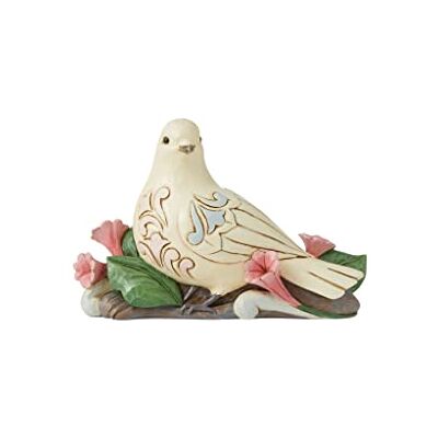 Enesco Peaceful Messenger (biała figurka gołębia) Heartwood Creek autorstwa Jima Shore'a Enesco Peaceful Messenger (biała figurka gołębia) Heartwood Creek autorstwa Jima Shore'a