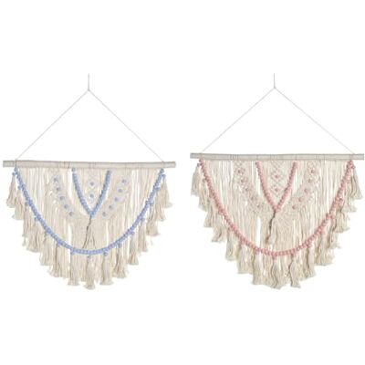 AlexandreHouse RATAN 70 x 3 x 85 MACRAME 2 SURT ozdoba AlexandreHouse RATAN 70 x 3 x 85 MACRAME 2 SURT ozdoba