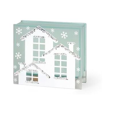 H&H dekoracja świąteczna domek z led 15x5x13 cm H&H dekoracja świąteczna domek z led 15x5x13 cm