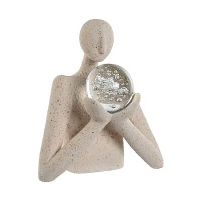 Esprit Figurka dekoracyjna 28 x 20,5 x 32 cm Biały Esprit Figurka dekoracyjna 28 x 20,5 x 32 cm Biały