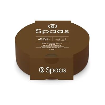 Spaas Glow świeca zapachowa 4 knoty 20h Warm Wonder Spaas Glow świeca zapachowa 4 knoty 20h Warm Wonder