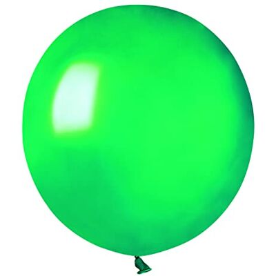 Ciao Zestaw 25 balonów z naturalnego lateksu Premium Quality G150 (Ø 48 cm / 19"), Pearl Green Ciao Zestaw 25 balonów z naturalnego lateksu Premium Quality G150 (Ø 48 cm / 19"), Pearl Green