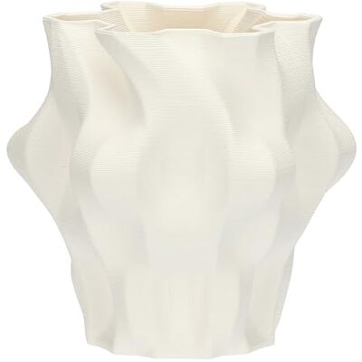 rituali domestici Wazon Deco Origami L, ceramiczny, 26 x 26 cm, głębokość 24 cm, kolekcja fabuły rituali domestici Wazon Deco Origami L, ceramiczny, 26 x 26 cm, głębokość 24 cm, kolekcja fabuły
