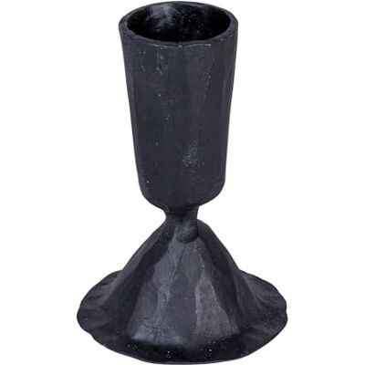 Creative Wysoki, ręcznie kuty żeliwny metalowy uchwyt stożkowy, czarny Creative Wysoki, ręcznie kuty żeliwny metalowy uchwyt stożkowy, czarny