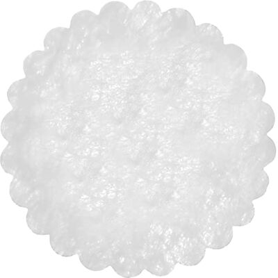 Ciao Koperta 24 dekoracje tnt efekt tkaniny Flower Poly Lab (Ø48cm), pastelowy szary Ciao Koperta 24 dekoracje tnt efekt tkaniny Flower Poly Lab (Ø48cm), pastelowy szary