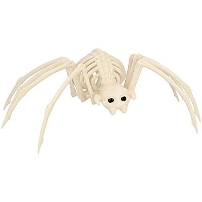 Boland 72412 Szkielet pająka, rozmiar 35 cm, plastikowy manekin, pająk, dekoracja na Halloween, karnawał lub imprezę tematyczną Boland 72412 Szkielet pająka, rozmiar 35 cm, plastikowy manekin, pająk, dekoracja na Halloween, karnawał lub imprezę tematyczną