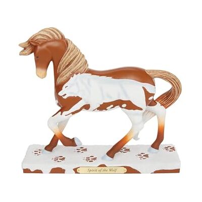 Enesco Szlak Malowanych Kucyków Figurka Duch Wilka, 18 cm, Wielokolorowa Enesco Szlak Malowanych Kucyków Figurka Duch Wilka, 18 cm, Wielokolorowa