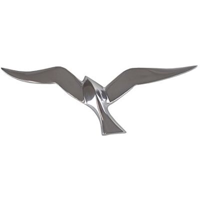 GILDE Casablanca dekoracja ścienna Flying Bird 34 cm aluminium GILDE Casablanca dekoracja ścienna Flying Bird 34 cm aluminium
