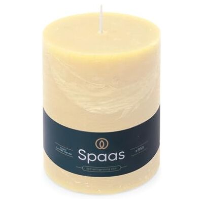 Spaas - Rustykalna świeca 100/130mm - Kolor kości słoniowej - Świeca Spaas - Rustykalna świeca 100/130mm - Kolor kości słoniowej - Świeca
