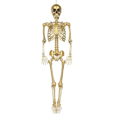 Boland Dekoracja Złoty Szkielet, 160 cm Boland Dekoracja Złoty Szkielet, 160 cm
