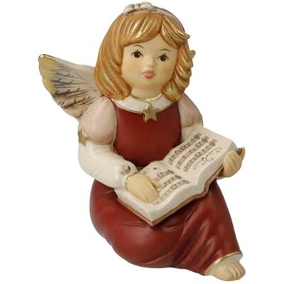 Goebel Figurka anioła z motywem piosenek bordowym – Boże Narodzenie Goebel Figurka anioła z motywem piosenek bordowym – Boże Narodzenie