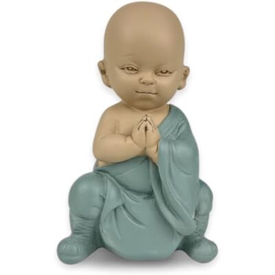 Zen Light Zen'Light Statua Buddy Bonze Iconic -GongFu 1- Baby Buddha Symbolic Spokojny i wesoły nastrój Dekoracja Zen wys. 13 cm Zen Light Zen'Light Statua Buddy Bonze Iconic -GongFu 1- Baby Buddha Symbolic Spokojny i wesoły nastrój Dekoracja Zen wys. 13 cm