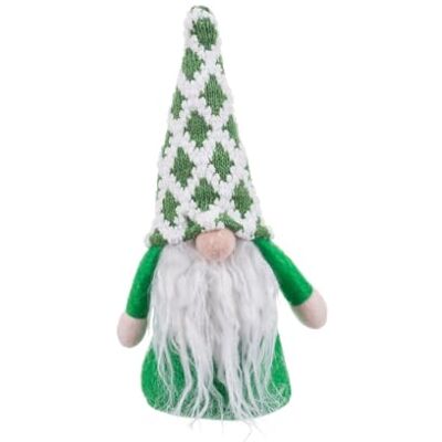 BigBuy Christmas Ozdoba Świąteczna Biały Piaskowy Tkany Święty Mikołaj 21 cm BigBuy Christmas Ozdoba Świąteczna Biały Piaskowy Tkany Święty Mikołaj 21 cm