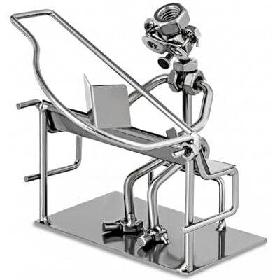 Broadway Gifts Broadway Gift Pianista ręcznie wykonana metalowa figurka dekoracyjna muzyka, rozmiar 18 cm Broadway Gifts Broadway Gift Pianista ręcznie wykonana metalowa figurka dekoracyjna muzyka, rozmiar 18 cm