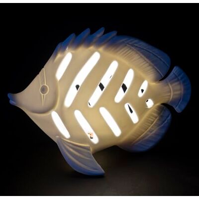 Tivoli Ceramiczna dekoracyjna ryba led 16 x 8,3 x 11,8 cm, ocean Tivoli Ceramiczna dekoracyjna ryba led 16 x 8,3 x 11,8 cm, ocean