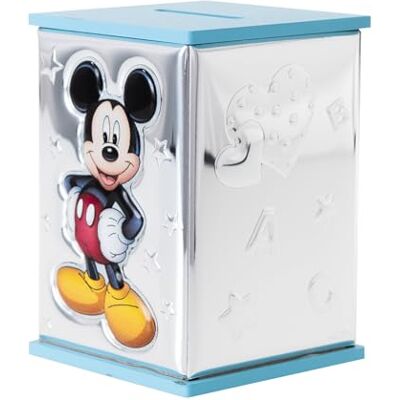 VALENTI & CO. Disney Baby Valenti&Co. Skarbonka z Miro® Silver z kolekcji Disney z motywem Myszki Miki VALENTI & CO. Disney Baby Valenti&Co. Skarbonka z Miro® Silver z kolekcji Disney z motywem Myszki Miki