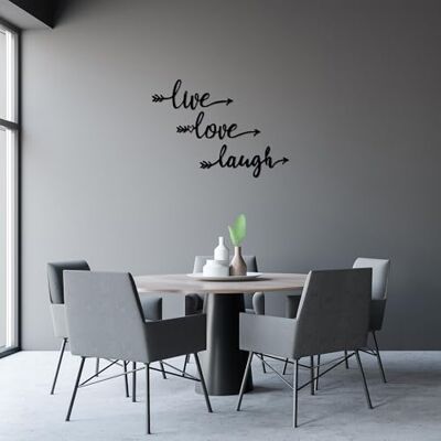 Wallity Stylowe, czarne dekoracyjne akcesoria ścienne, 60 x 60 cm, 100% metal, grubość 1,5 cm, idealna do nowoczesnej dekoracji domu i ekspozycji artystycznej Wallity Stylowe, czarne dekoracyjne akcesoria ścienne, 60 x 60 cm, 100% metal, grubość 1,5 cm, idealna do nowoczesnej dekoracji domu i ekspozycji artystycznej