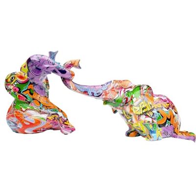 Kare Figurki dekoracyjne, sztuczny kamień, wielokolorowe, 21,5 x 19 x 18 Kare Figurki dekoracyjne, sztuczny kamień, wielokolorowe, 21,5 x 19 x 18