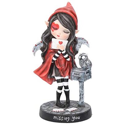 Nemesis Now Figur Missing You 24cm czerwona - Rzeźba Nemesis Now Figur Missing You 24cm czerwona - Rzeźba