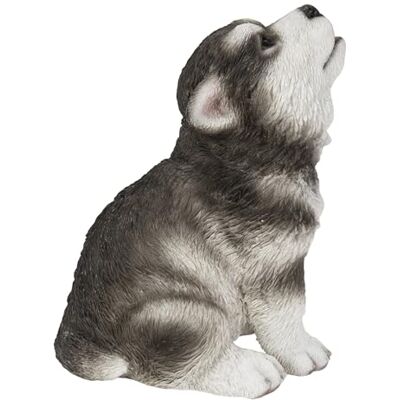HI-LINE Gift Ltd. Alaskan Malamute Puppy Howling HI-LINE Gift Ltd. Alaskan Malamute Puppy Howling